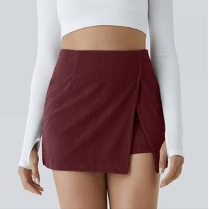 NWT Halara Corduroy Mini Skirt